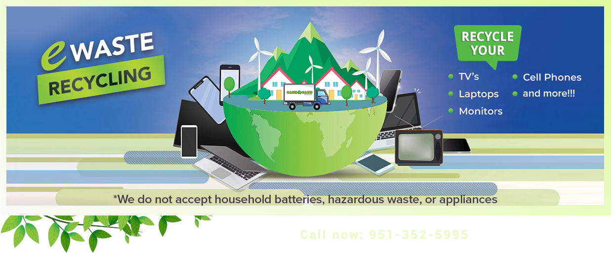 eWaste Recycling - TV's, Laptops, Monitors, Cell Phones and more!!!