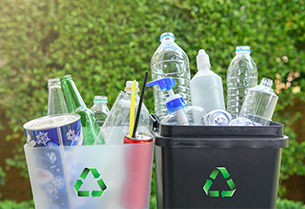 Information about how to recycle.
