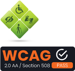 This Website is Passed for WACG 2.0 and Section 508